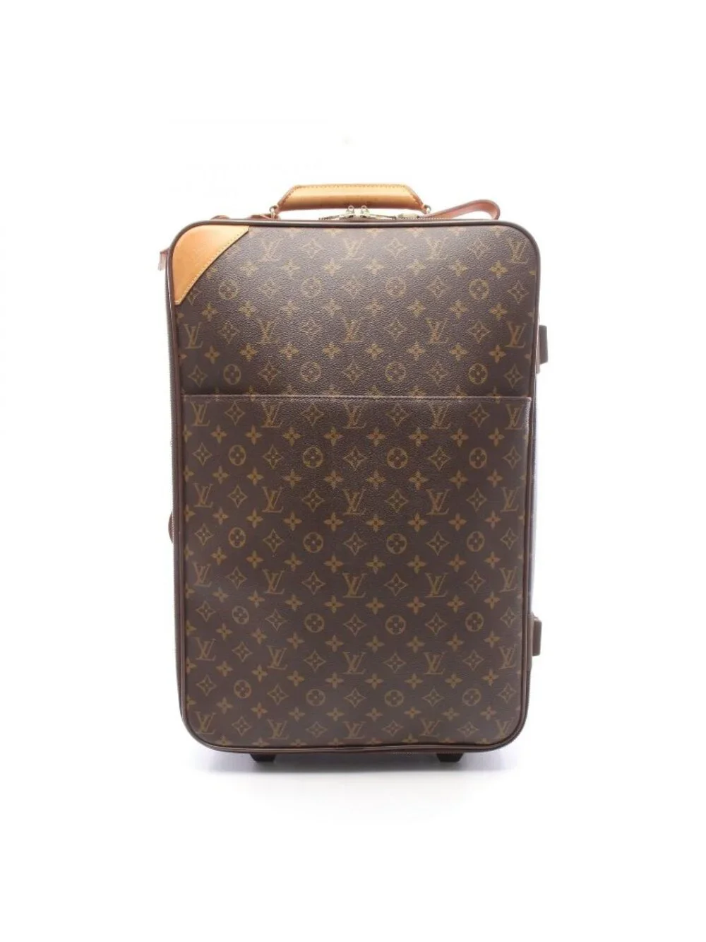 Louis Vuitton Travel Bag Pegase 55 Canvas Leather